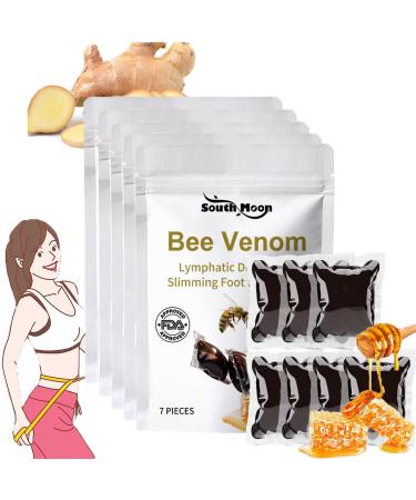 Lukmlca Bee Venom Foot Soak Lukmlca Bee Venom Lymphatic Drainage & S_li_mming Foot Soak Beads Natural Herbal Bee Foot Soak Beads Lukmlca Bee Venom Lymphatic Drainage Foot Soak (5Bag)