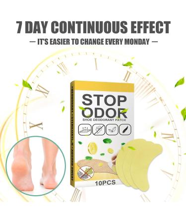 Ultra Breathable Shoe Deodorizing Stickers - 3 Packs of 10 | Stay Fresh & Odor-Free Shoes - International Shipping Available - Buy Online on SooperMarket.com