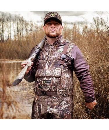 TIDEWE Men's Realtree MAX5 Camo Chest Waders with Boots Hanger - Waterproof Fishing & Hunting Waders - Buy Online on SooperMarket.com