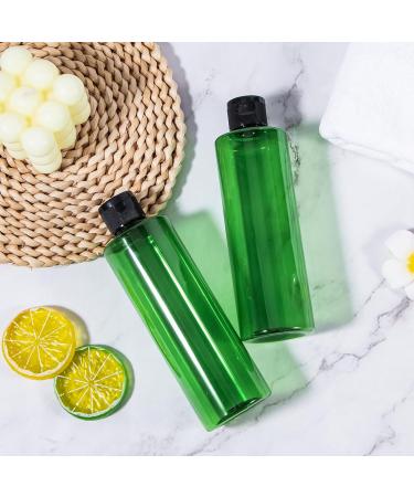 Sdootbeauty Applicator Bottles - 250ml Squeeze Bottles with Flip Cap for Hair Care | Pack of 2 Green Oil Bottles - Perfect for International Shipping - Buy Online on SooperMarket.com