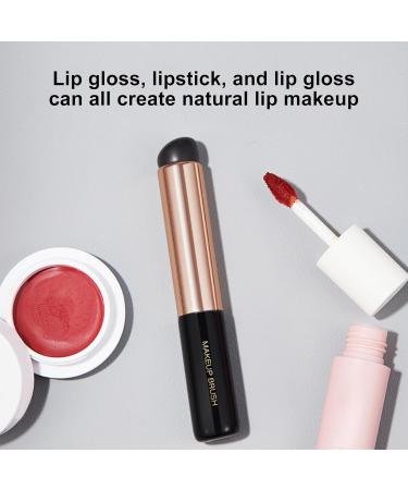 Makeup Lip Brush | Lipstick Applicator Wands For Eye Shadow | Gloss Makeup Brush Tool For Lipstick Concealer Eye Shadow For Wedding Dating Travel Daily Life 2pcs - Buy Online on SooperMarket.com