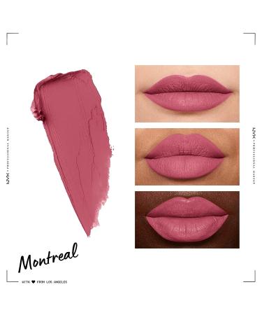 NYX Soft Matte Lip Cream in Montreal - Mauvey Pink Liquid Lipstick 0.27 oz - Buy Online on SooperMarket.com