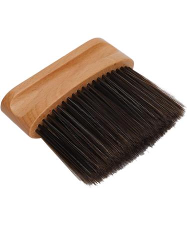Professional Barber Neck Duster Brush Soft Nylon Hair Wodden Handle Hair Sweeping Brush Comfortable Grip Barber Accessories Suitable for Barbers Hair Stylist - Buy Online on SooperMarket.com