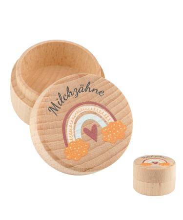 Moosono Tooth Box Milk Teeth for Boys Girls Tooth Box Milk Teeth Box Gift Ideas for Baptism and Birthday Gifts for New Parents