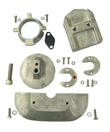 Tecnoseal Anode Kit w/Hardware - Mercury Alpha 1 Gen 2 - Magnesium (52028)