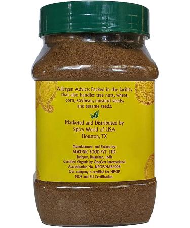 Jiva Organics Organic Ground Cumin Powder 1 Pound Jar - 100% Pure & Non-GMO Cumin Seed Powder - Buy Online on SooperMarket.com