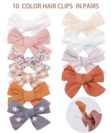 20PCS Fully Lined Hair Clips for Baby Girls Toddlers & Teens - Perfect Hair Loops for Children - Buy Online on SooperMarket.com