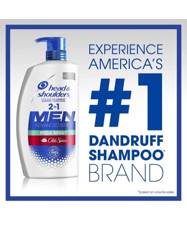 Head & Shoulders 2-in-1 Anti Dandruff Shampoo & Conditioner Twin Pack - Lemon-Lime Scent - 31.4 Fl Oz - Old Spice Pure Sport - Buy Online on SooperMarket.com