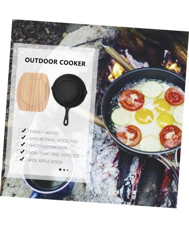Frying Pan Japanese Frying Pot Outdoor Cooker Breakfast Griddle BBQ Grill Pan Iron Skillet Frying Pan Cooking Utensils Pan Camping Pots Mini Pan Japan (Color : 14cm Size : 24X15.5X3CM) 24X15.5X3CM 14cm - Buy Online on SooperMarket.com