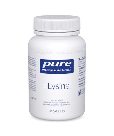 Pure Encapsulations - L-Lysine - Hypoallergenic Supplement Helps Maintain Healthy Arginine Levels and Immune Function - 90 Vegetable Capsules