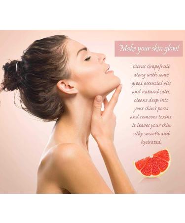 Grapefruit Scrub for Face and Body | Deep Cleansing Exfoliator for Acne-Prone Skin | Brighten Your Complexion | Pure Original - Buy Online on SooperMarket.com