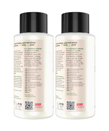 Love Beauty Planet Shampoo & Conditioner Set - Sulfate-Free Avocado Oil Mango & Vitamin E for Wavy & Curly Hair - 13.5 Oz - Buy Online on SooperMarket.com
