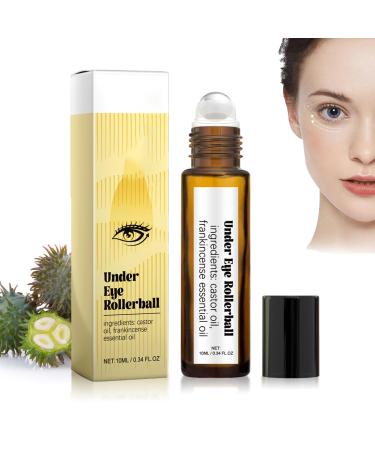 Rollerball Castor Oil and Frankincense Rollerball Castor Oil and Frankincense Eye Roller for Reducing Dark Circles and Bags Under Eyes