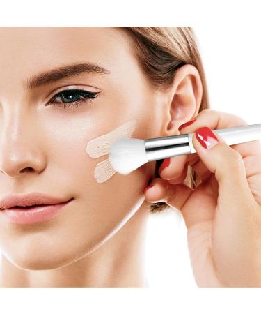 Shop U Shape Nose Brush - 2 in 1 Contour Brush for Cheeks & Highlight | Precision Makeup Tool - International Shipping Available - Buy Online on SooperMarket.com