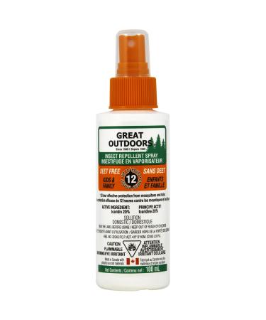 Great Outdoors Go Insect Repellent Icaridin Pump Spray 100 milliliter