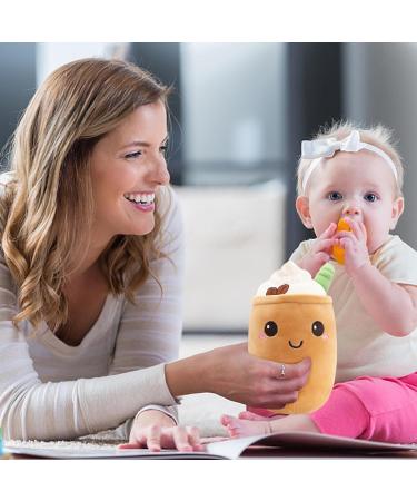 Guiffly Bubble Tea Plush Boba Toy Soft & Fluffy Cuddle Pillow for Kids and Adults - Buy Online on SooperMarket.com