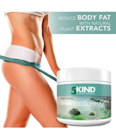 5kind Natural Seaweed Slimming Gel & Anti-Cellulite Cream with Coffee Algae & Peppermint Oil - 300ml - Buy Online on SooperMarket.com