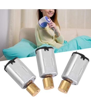 3Pcs 1000RPM Vibration Motor 1.5V -6V Brass Eccentric Wheel Vibration Motor for Beauty Instrument - Buy Online on SooperMarket.com