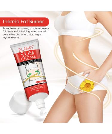 Hot Cream 2 Pack - Extreme Cellulite Slimming & Firming Gel for Body Fat Burning - Waist, Abdomen, and Buttocks Shaping Massage Cream - Buy Online on SooperMarket.com