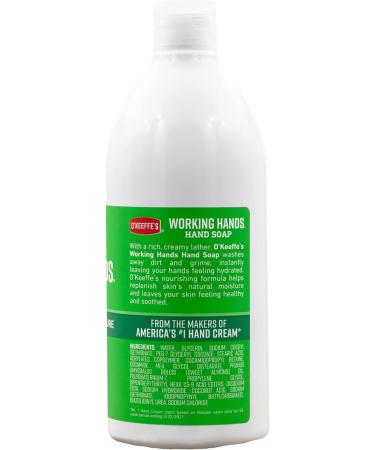 O'Keeffe's Working Hands Moisturizing Hand Soap 25oz Refill, Unscented - Pack of 2 - Buy Online on SooperMarket.com
