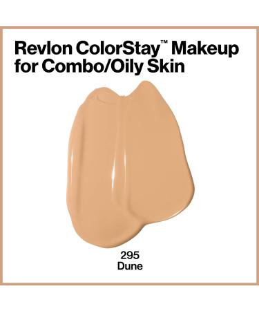 Revlon Colorstay Liquid Foundation Makeup for Combination/Oily Skin SPF 15 - Dune (295) 30 ml - Matte Finish - Longwear Formula - Pack of 1 - Buy Online on SooperMarket.com