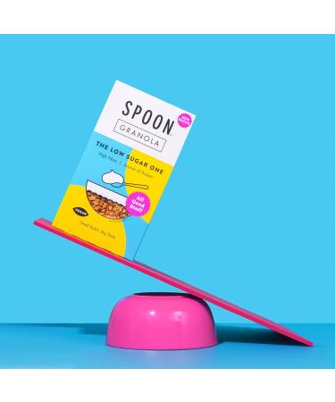 Spoon Cereal Low Sugar Granola - Healthy All Natural No Refined Sugar High Fibre Source of Protein Vegan Breakfast Cereal 5 x 400 g - Buy Online on SooperMarket.com