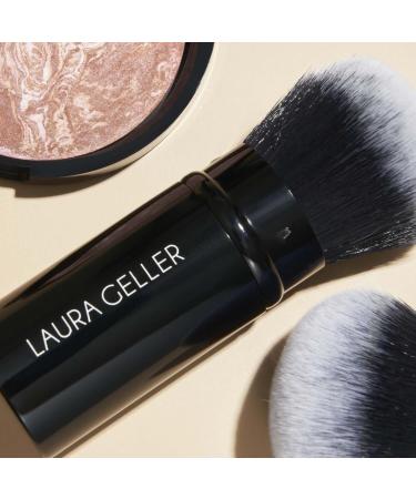 Laura Geller Baked Balance-N-Glow Foundation Set with Retractable Kabuki Brush - Sand Shade - Buy Online on SooperMarket.com