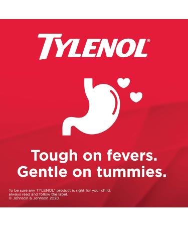 Tylenol Children's Chewables Fever and Pain Relief Bubble Gum Flavour 160 mg Acetaminophen 20 Tablets Toothache Pain Relief 20 Count (Pack of 1) Bubble Gum - Buy Online on SooperMarket.com