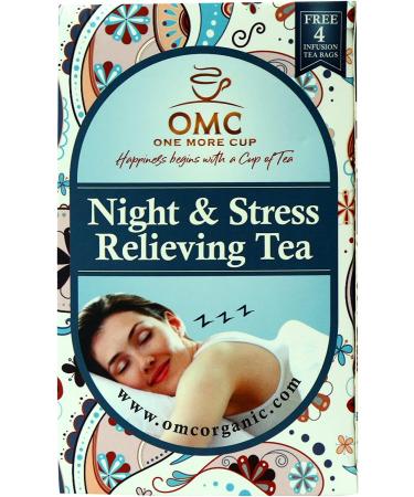 One More Cup Natural Night Tea With Chamomile Flavor & Masala Kahwa Tea Naturals Herbs Tea (40 Tea Bags) - Buy Online on SooperMarket.com
