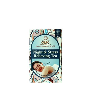 One More Cup Natural Night Tea With Chamomile Flavor Naturals Herbs Tea (20 Tea Bags)