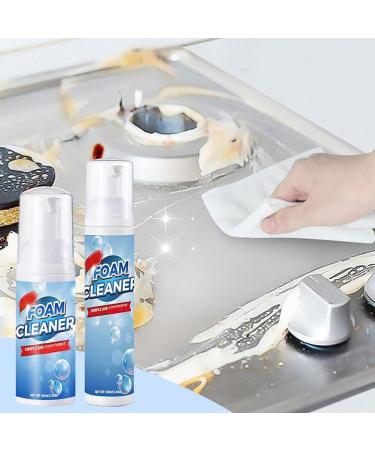 Multi-Purpose Cleaning Foam - Just Spray & Wipe Multi-purpose Cleaner Foam Spray Bubble Cleaner Foam Spray All Purpose Cleaning Spray for Bathrooms and Kitchens (100ml 1Set) 100ml 1Set - Buy Online on SooperMarket.com