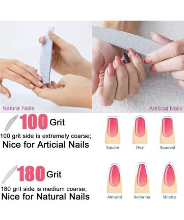 16pcs Nail File Buffer Kit - Coarse Nail Files & Colorful Nail Buffer Set for Manicure/Pedicure - Buy Online on SooperMarket.com