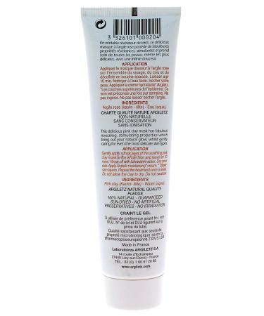 Masque Argile Rose Argiletz 100g - Naturel & Efficace | Livraison Internationale - Buy Online on SooperMarket.com