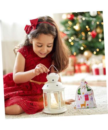 KALLORY 30pcs Christmas Candy Bag Candy Bags Candy Storage Bags Candy Container Drawstring Bags Fine - Buy Online on SooperMarket.com