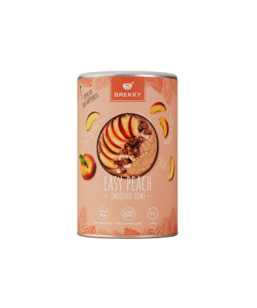 BREKKY BOWL - Smoothie bowl for breakfast - Easy Peach - Vegan's smoothie bowl powder from 100% of course ingredients without added sugar - simple preparation - superfood bowl smoothies
