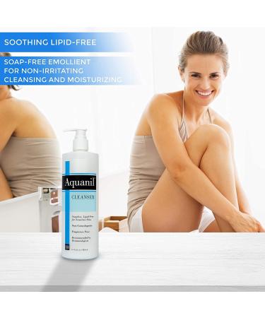Aquanil Skin Cleanser 8 fl oz (Pack of 2) - Soapless & Lipid-free - Buy Online on SooperMarket.com