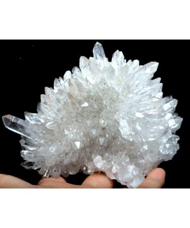 716g White Chrysanthemum-Like Quartz Specimen Full of Texture
