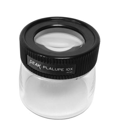 PEAK TS2032 Fixed Focus Loupe, 10X Magnification, 1" Lens Diameter, 1.10" Field View