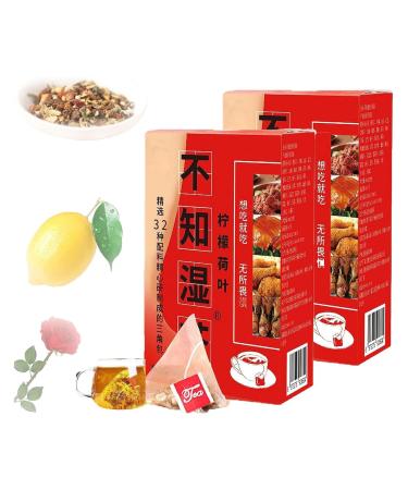32 Flavors Liver Care Tea Dampness Removing Tea 29 Flavor Herbal Chinese Tea Daily Liver Nourishing Tea Everyday Nourishing Liver Tea Chinese Liver Tea (2BOX)