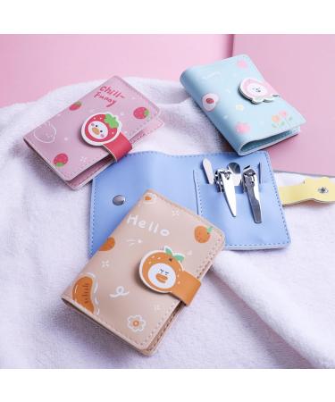 XiXiYang Nail Clippers Manicure Set 5 in 1 Stainless Steel Professional Pedicure Nail Kit Portable Nail Trimming Set Nail Cutter Thick Nails Portable - Convenient Nail Kit for Travel & Home Use(Pink) - Buy Online on SooperMarket.com