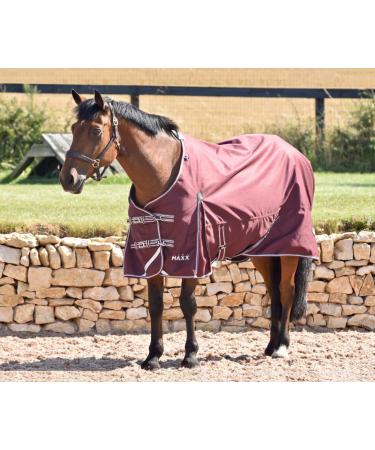 JUMP EQUESTRIAN 1200d No Fill Turnout Horse Rug Lightweight Horse Rug Waterproof Turnout Horse Rug (5'6'') - Buy Online on SooperMarket.com
