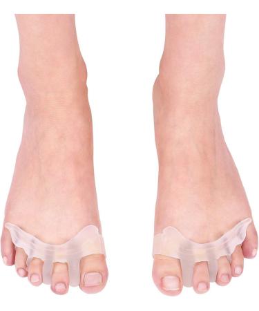 Gel Toe Separator Spacers for Men and Women - Easy Wear Toe Stretcher for Shoes - Buy Online on SooperMarket.com