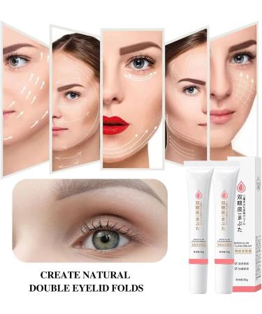Double Eyelid Double Eyelid Shaping Cream Double Eyelid Styling Cream Long Lasting Invisible Double Eyelid Shaping Styling Cream Waterproof 2 Pieces - Buy Online on SooperMarket.com