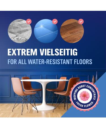 Floral Scent Wiping Robot Cleaning Agent for Ceramic Porcelain Glazed & Stoneware Tiles - Effective International Shipping - Buy Online on SooperMarket.com