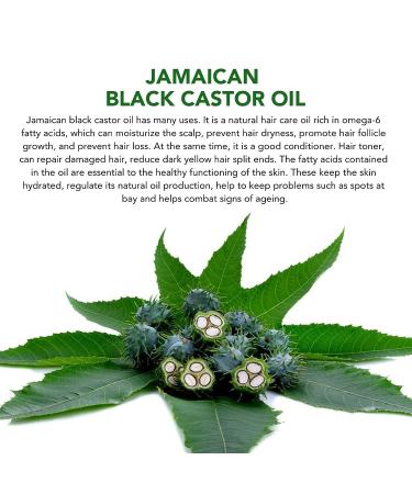 Jamaican Black Castor Oil 100% Pure Cold Pressed for Hair Growth - 60ml - Buy Online on SooperMarket.com