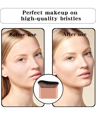 NPQ 1 Pcs Brown Large Tanning Brush Body Makeup Brush Self Tanner Brush for Body Kabuki Foundation Brush Body Brush Makeup & Gloss Applicator Professional Finish Soft & Velvety Bristles - Buy Online on SooperMarket.com