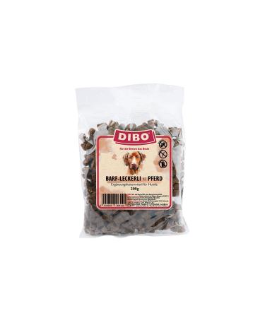 DIBO Barf treats with horse - the perfect training snack in a 200 g bag 200 g (1 pack) Horse