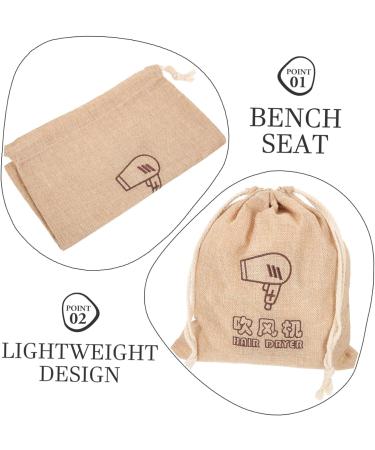 BELLIFFY 2pcs Hair Dryer Carrying Bags Hair Dryer Pouch Suitcase Organizer Drawstring Storage Bag Cloth - Buy Online on SooperMarket.com