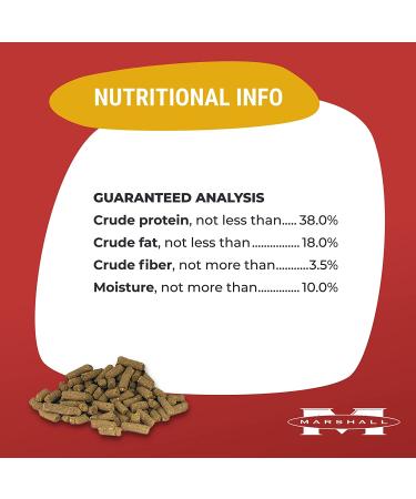 Marshall Pet Products Natural Premium Ferret Diet Food with Chicken Protein 4lb - Highly Digestible | Pack of 1 - Buy Online on SooperMarket.com