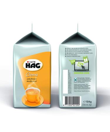Tassimo Caf HAG Decaffeinated Coffee Capsules - 80 Pack (5 x 16 Drinks) - Premium International Shipping - Buy Online on SooperMarket.com